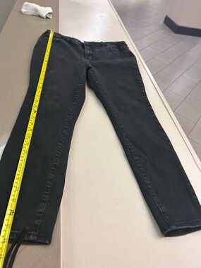 Time and Tru Black Womens Jeans with Branded Button Detail 16